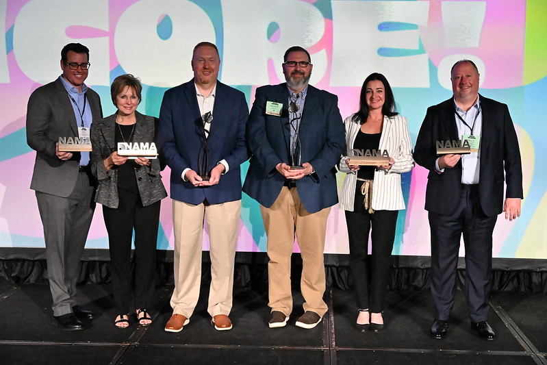 Staff from IPPA and Meyocks agency showcase their award