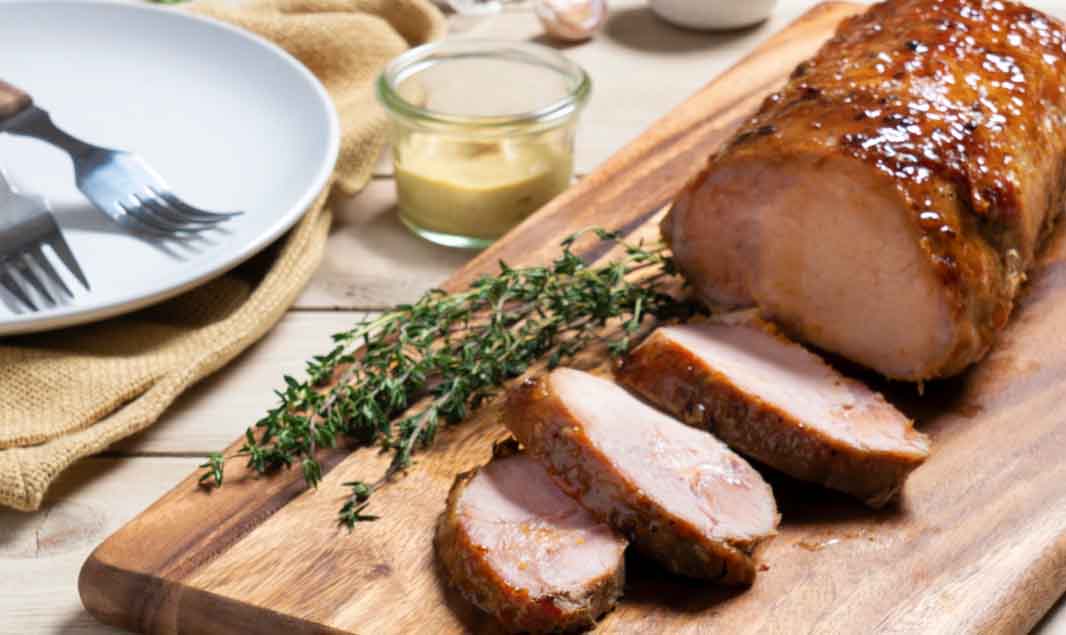 Brown Sugar Honey Mustard Pork Tenderloin