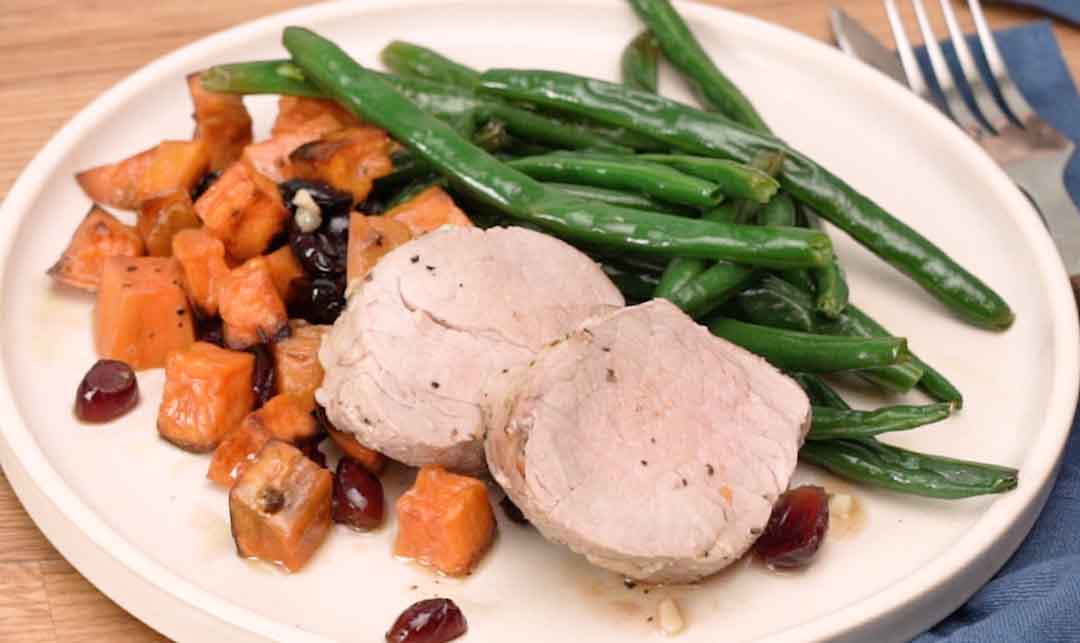 Pork Tenderloin Sheet Pan Dinner