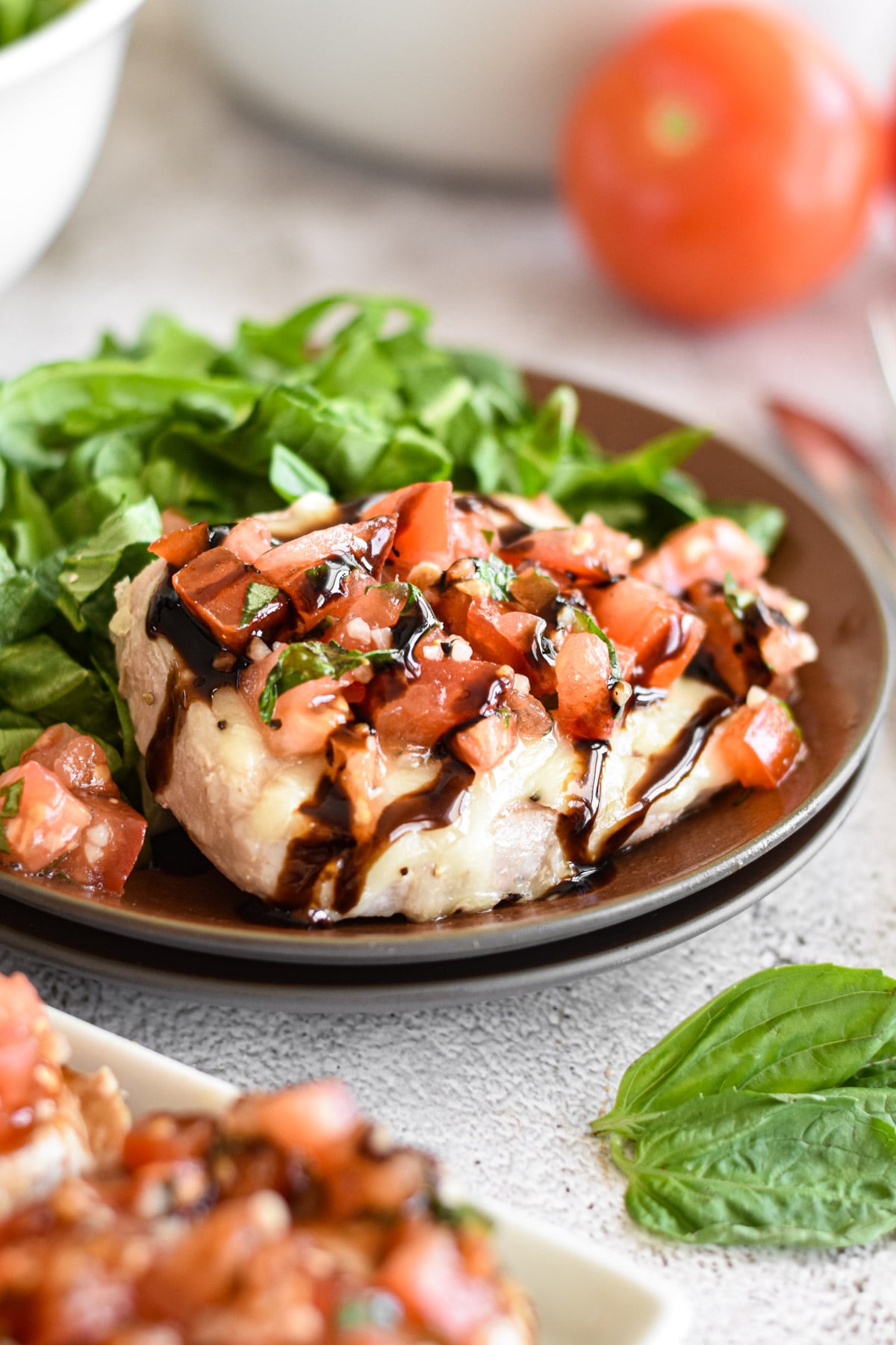 Bruschetta Pork Chops