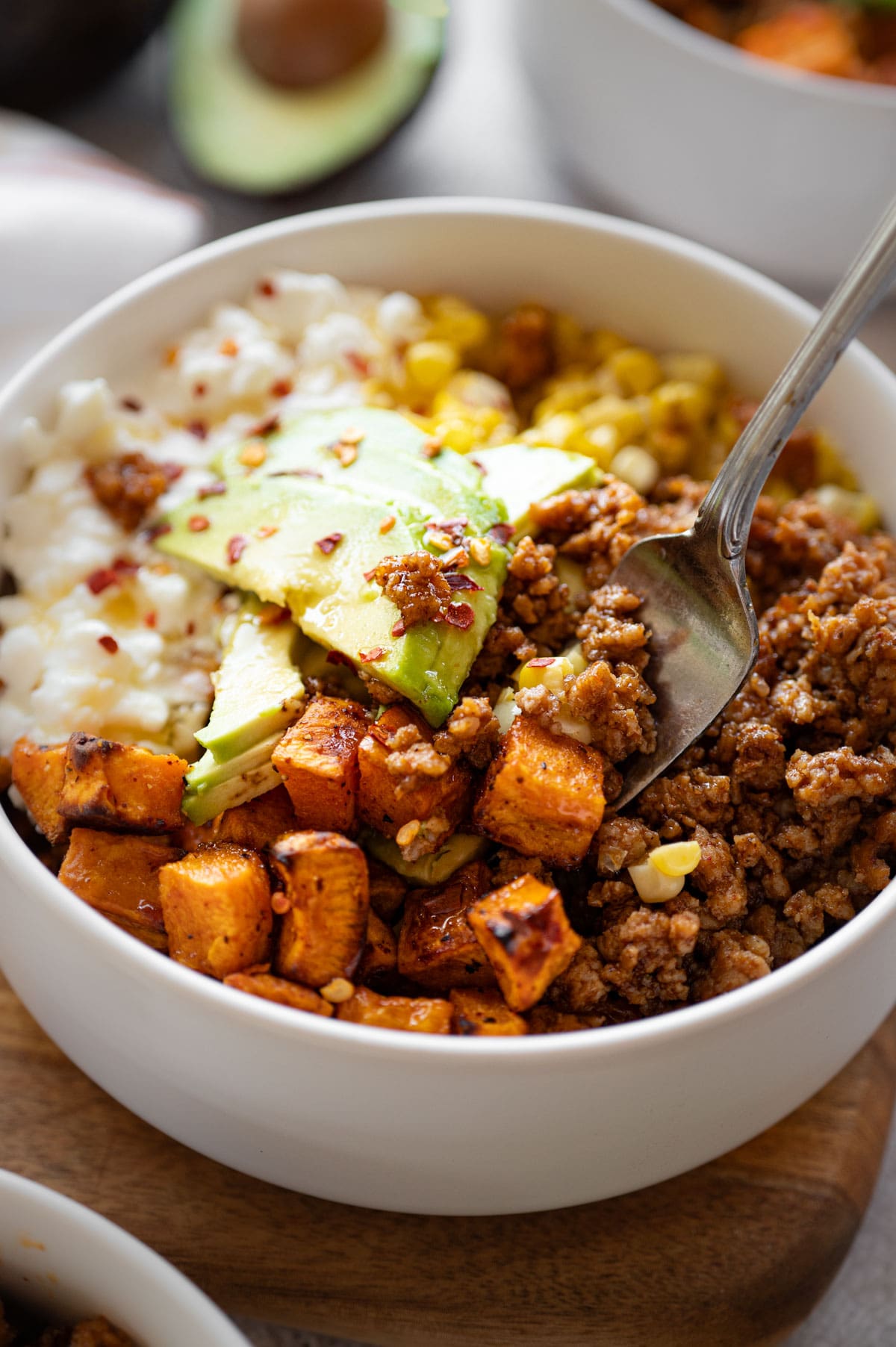Ground Pork Bowls