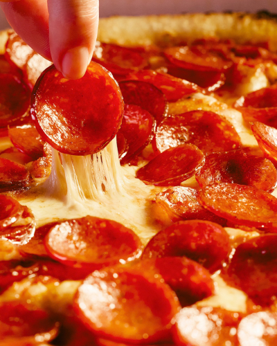 Pepperoni & Bacon Pizza