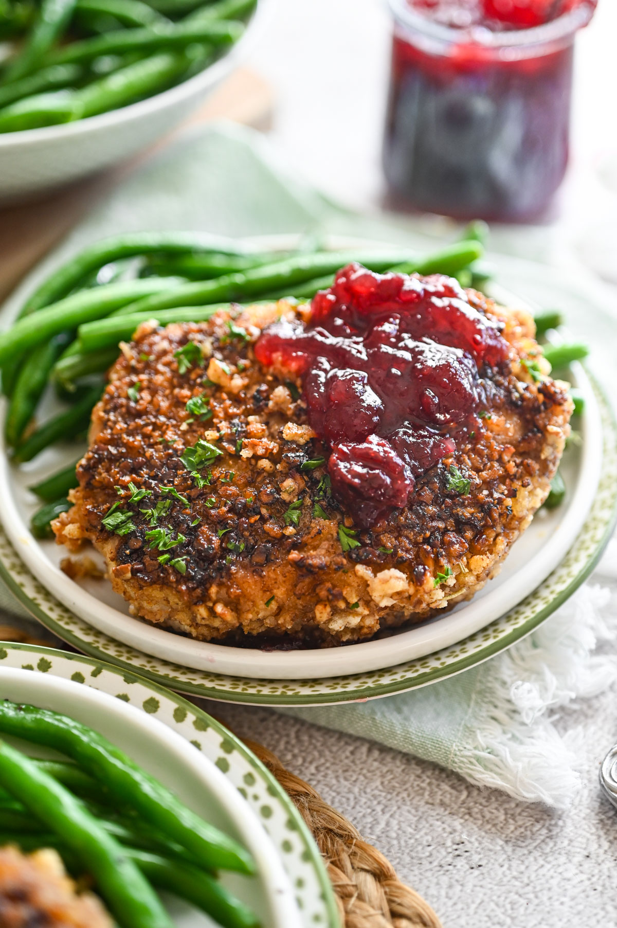 Pecan Crusted Pork Chop